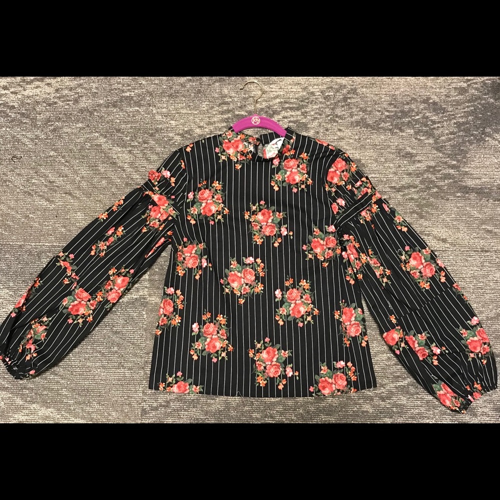 H&M floral blouse